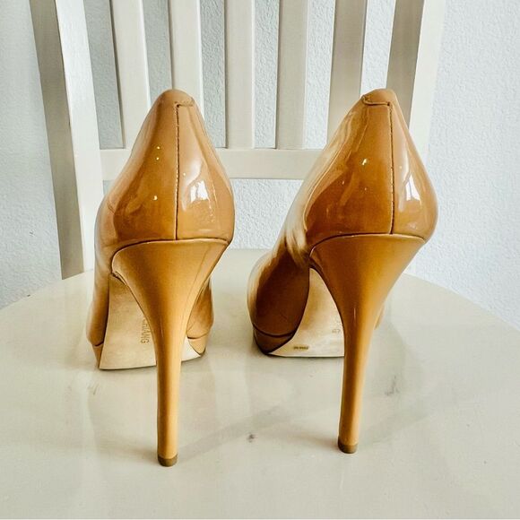 New Arturo Chiang Women's Orina Pumps in Nude Patent Leather Size 10 M - Picture 5 of 11